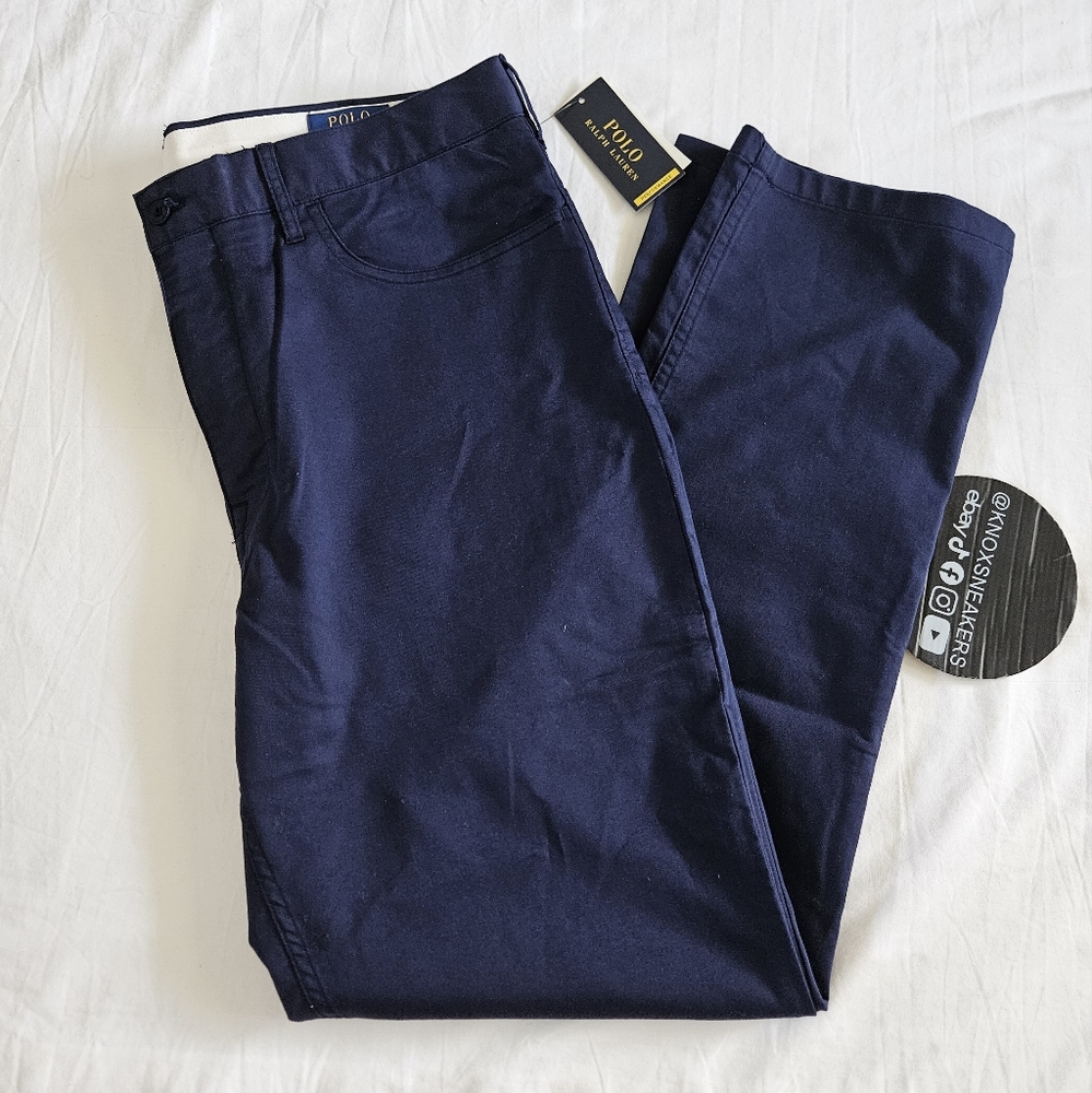 Polo Ralph Lauren Active Fit Performance Wicking Navy Blue Men's Size 36x32